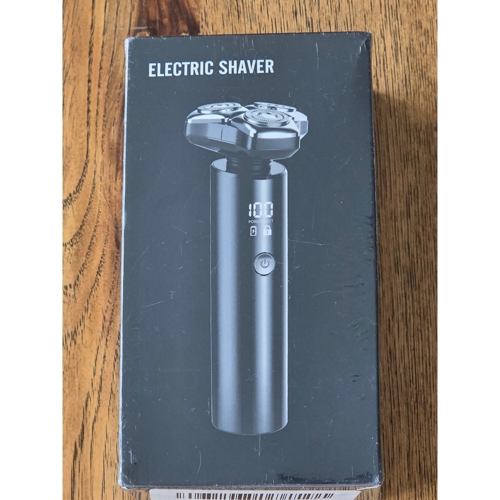 GLLAVA 3-in-1 Electric Shaver Grooming Kit FK-398 Icy Gray Rotary Razor Trimmer